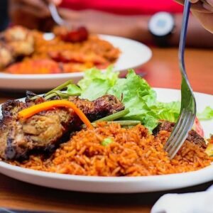 Jollof Rice with Chicken
